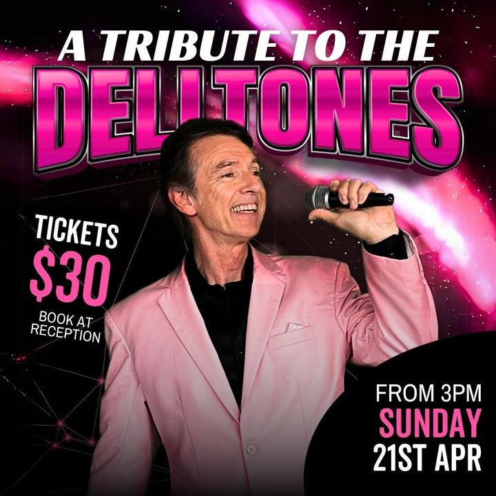 Featured image for “TODAY at Club Evans – step back in time and experience the magic of The Delltones with “A TRIBUTE TO THE DELLTONES”!”