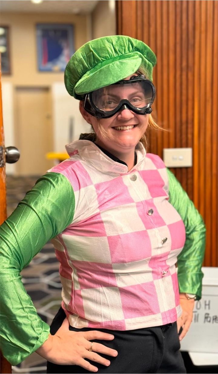 Featured image for “Sam is getting SUPER excited for Melbourne Cup Day and she’s ready to channel her inner jockey!”