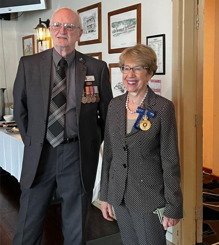 Featured image for “Today, it was an absolute honour to host Her Excellency the Honourable Margaret Beazley AC KC, Governor of New South Wales, at the Club during her visit to Evans Head.”