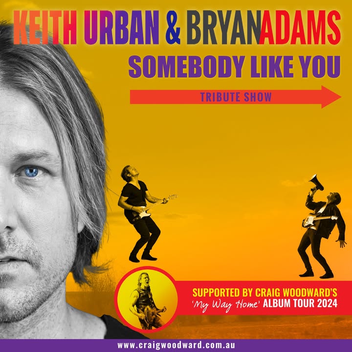 Featured image for “Bryan Adams & Keith Urban Tribute Show: A Night of Legendary Country-Rock at Club Evans RSL”