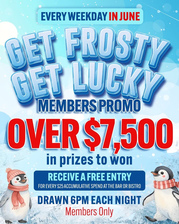 Featured image for “75-Inch TV Winner Kirby Northey: Get Lucky, Get Frosty at Club Evans”