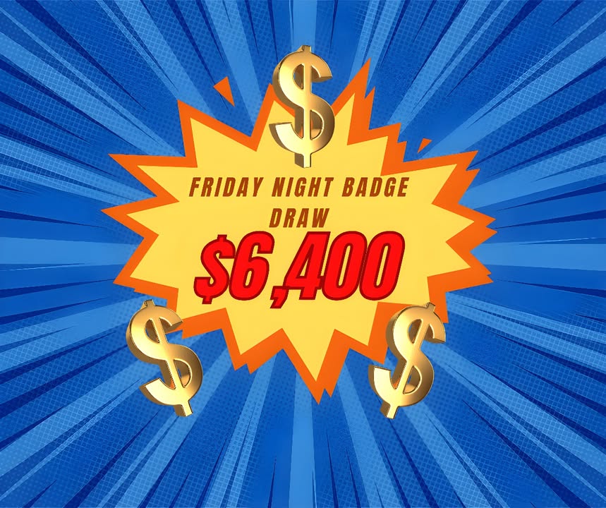 Featured image for “Friday Night Badge Draw: Win Big at Club Evans”