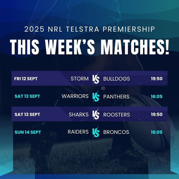 Featured image for “NRL Finals Week 1: Footy Action at Club Evans”