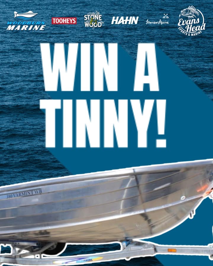 Featured image for “Win a 3.8m Bluefin Tinnie Package at Club Evans”