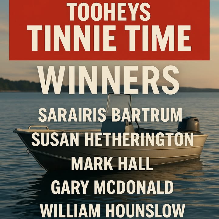 Featured image for “Tooheys Tinnie Grand Prize Draw: Win Your Own Tinny at Club Evans!”