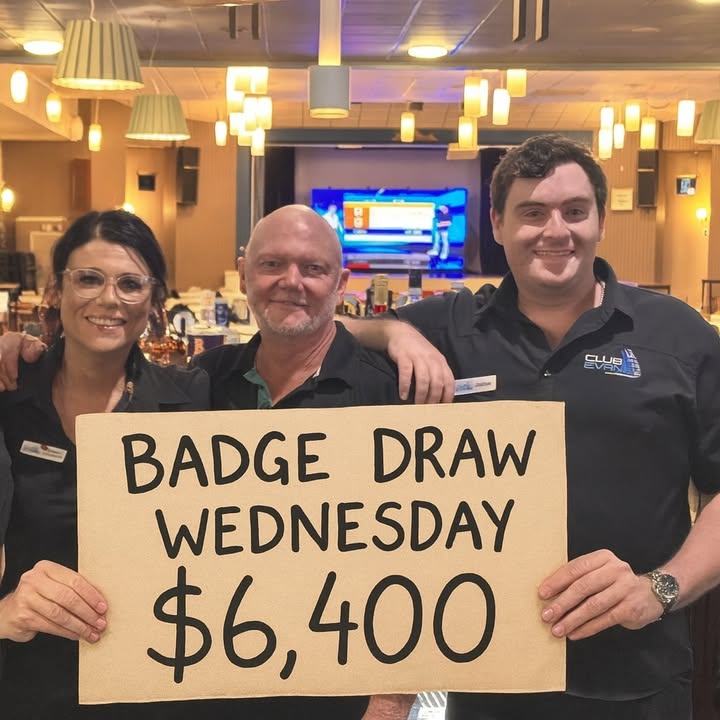 Featured image for “Members Badge Draw: Win $6,400 Jackpot at Club Evans”