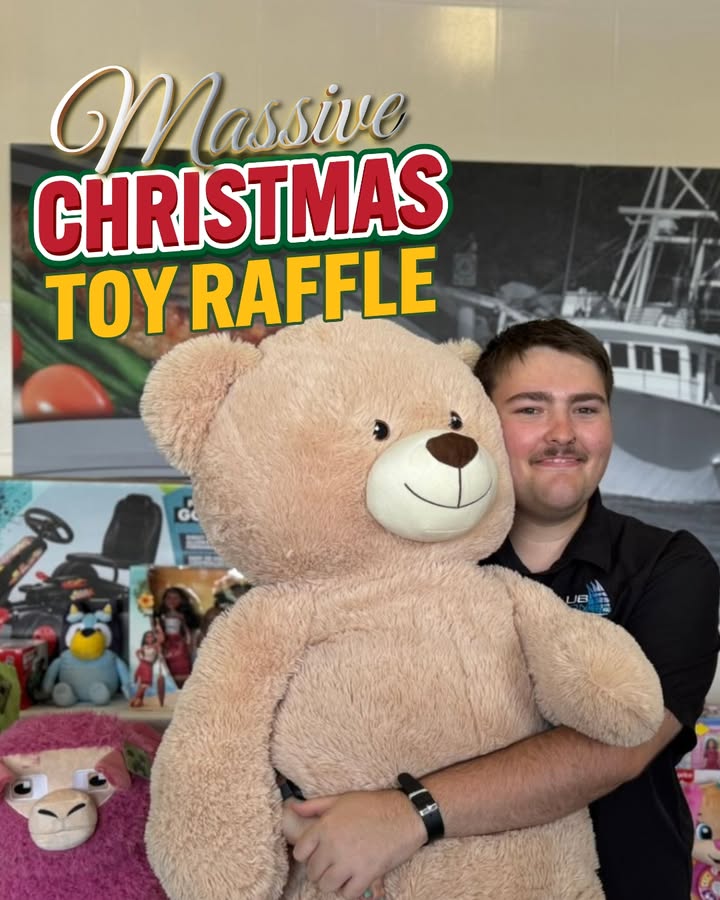 Featured image for “Massive Christmas Toy Raffle: Win Big at Club Evans”