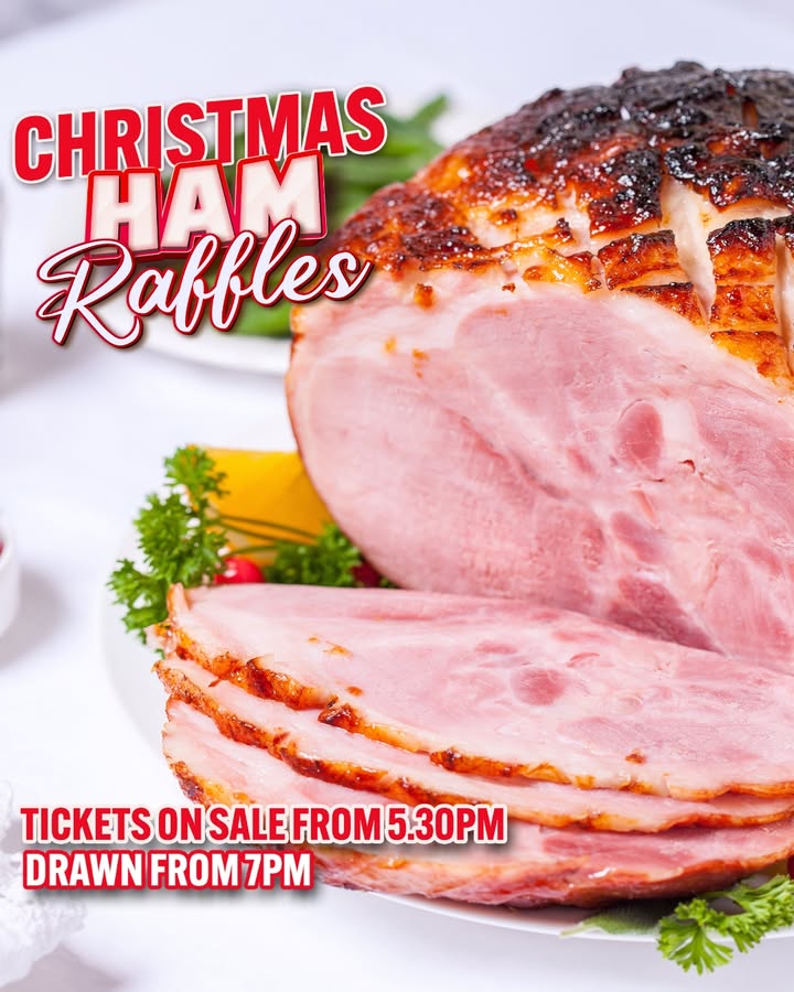 Featured image for “Christmas Ham Raffles: Win Big at Club Evans”