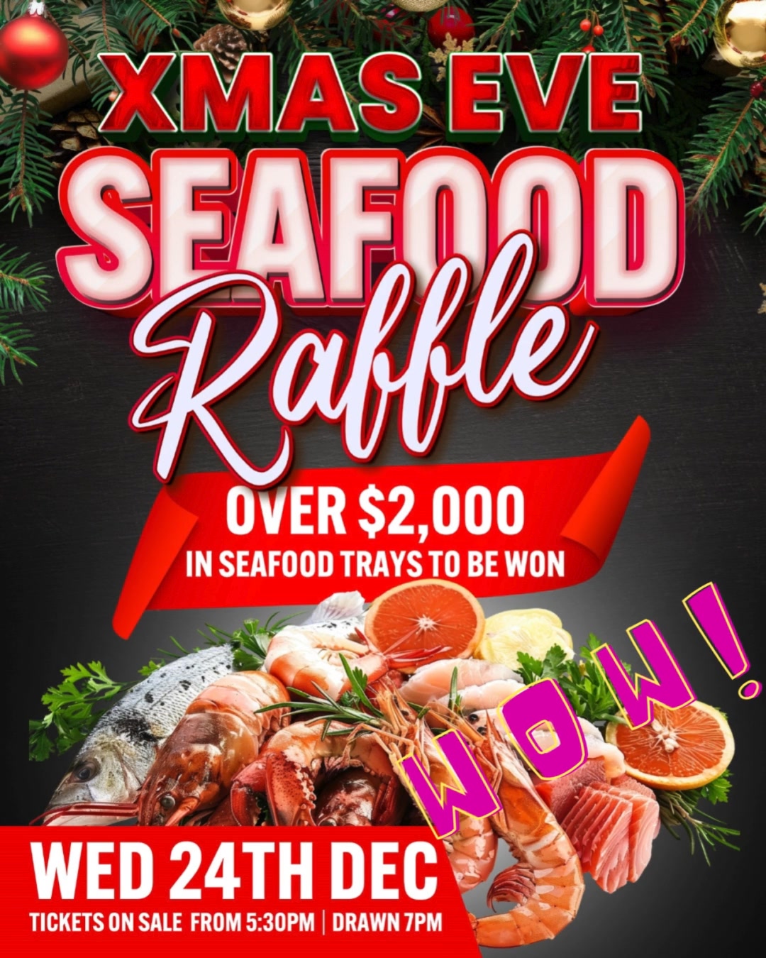 Featured image for “Christmas Eve Celebrations at Club Evans”