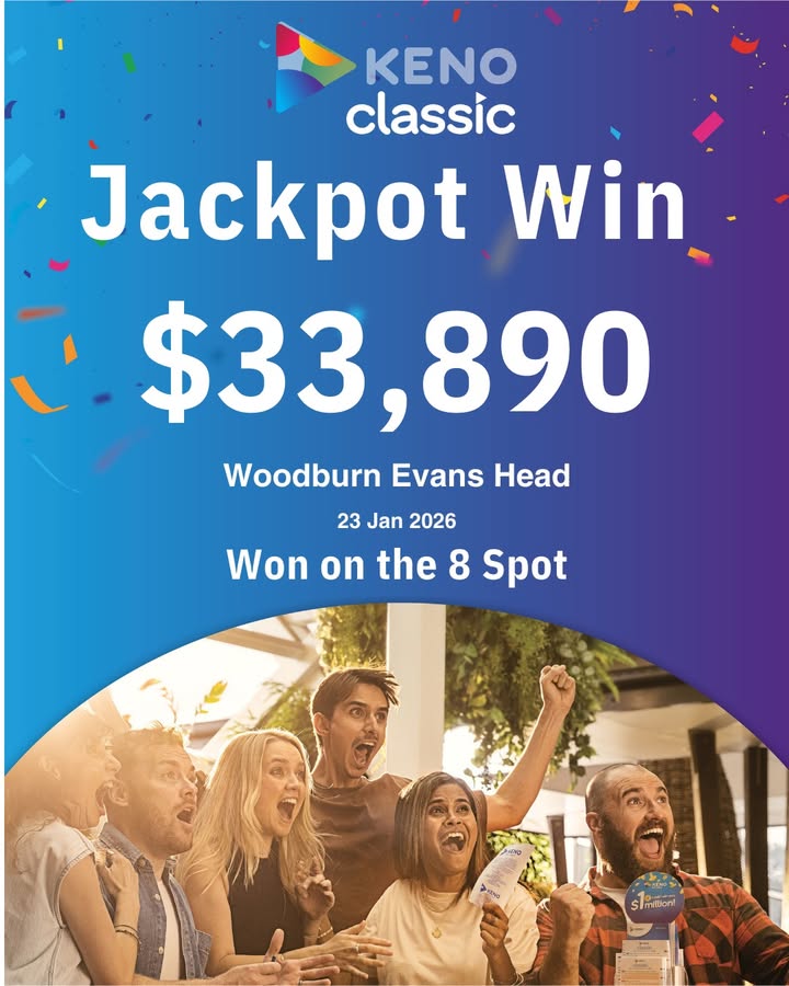 Featured image for “Keno Winner Takes Home $33,890 at Club Evans”