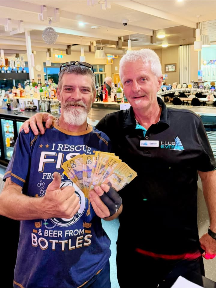 Featured image for “Glenn Wins $5,000 at Club Evans Members Badge Draw”