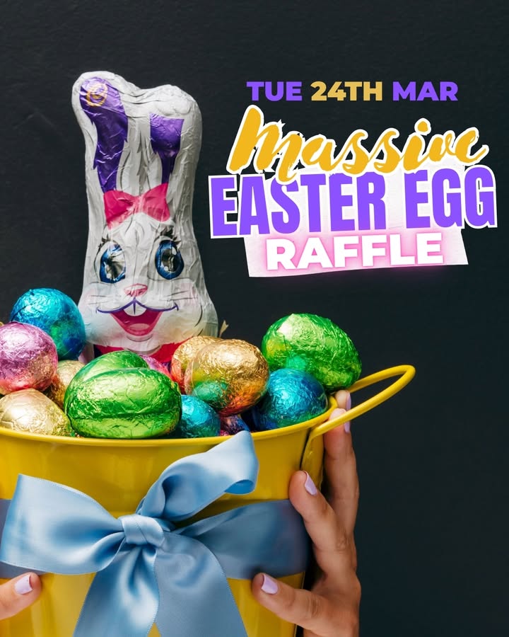 Featured image for “Massive Easter Egg Raffle at Club Evans”