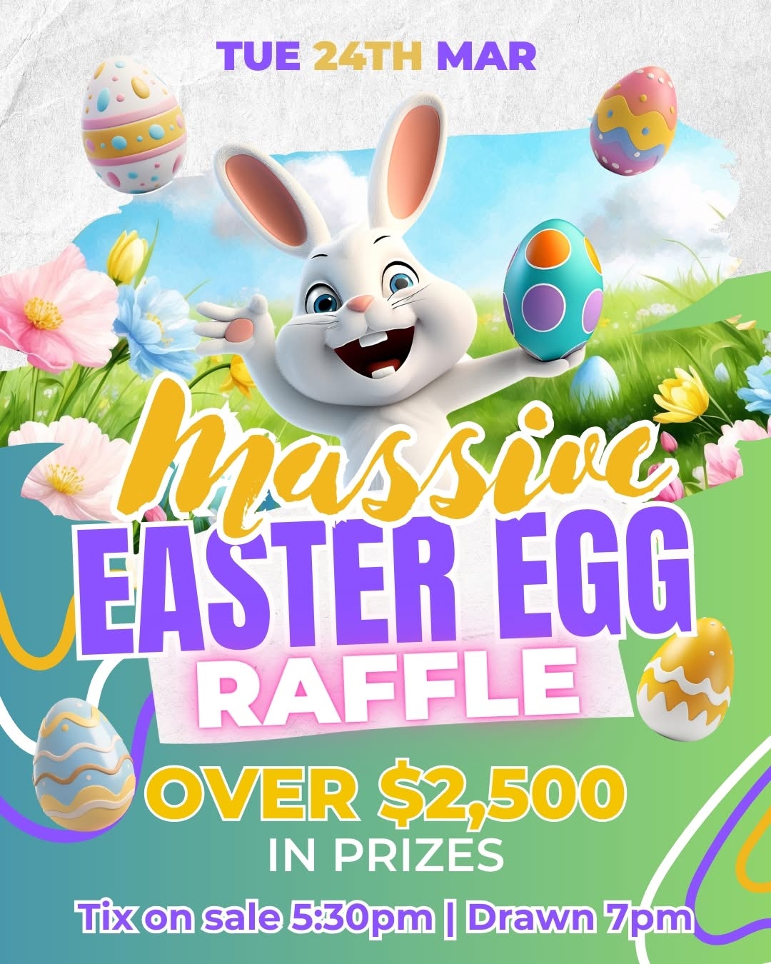 Featured image for “Easter Egg Raffle at Club Evans RSL”