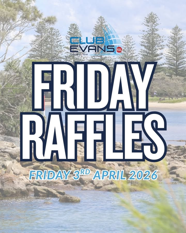 Featured image for “Good Friday Raffles at Club Evans”