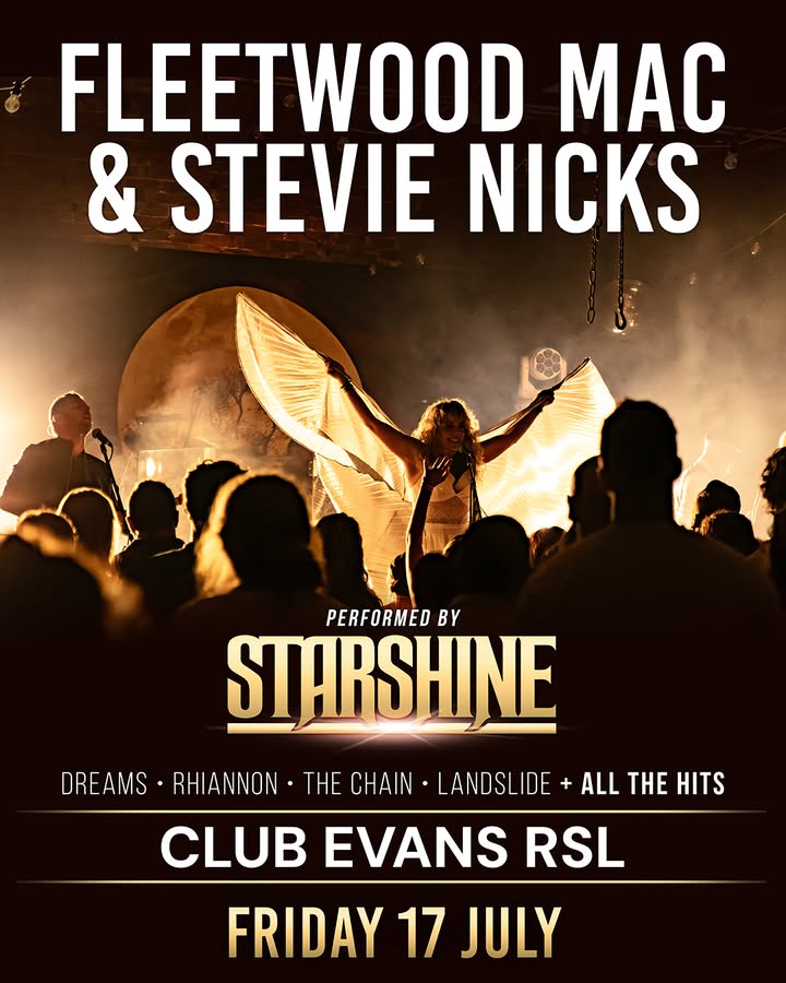 Featured image for “Starshine Live: Fleetwood Mac Tribute at Club Evans”