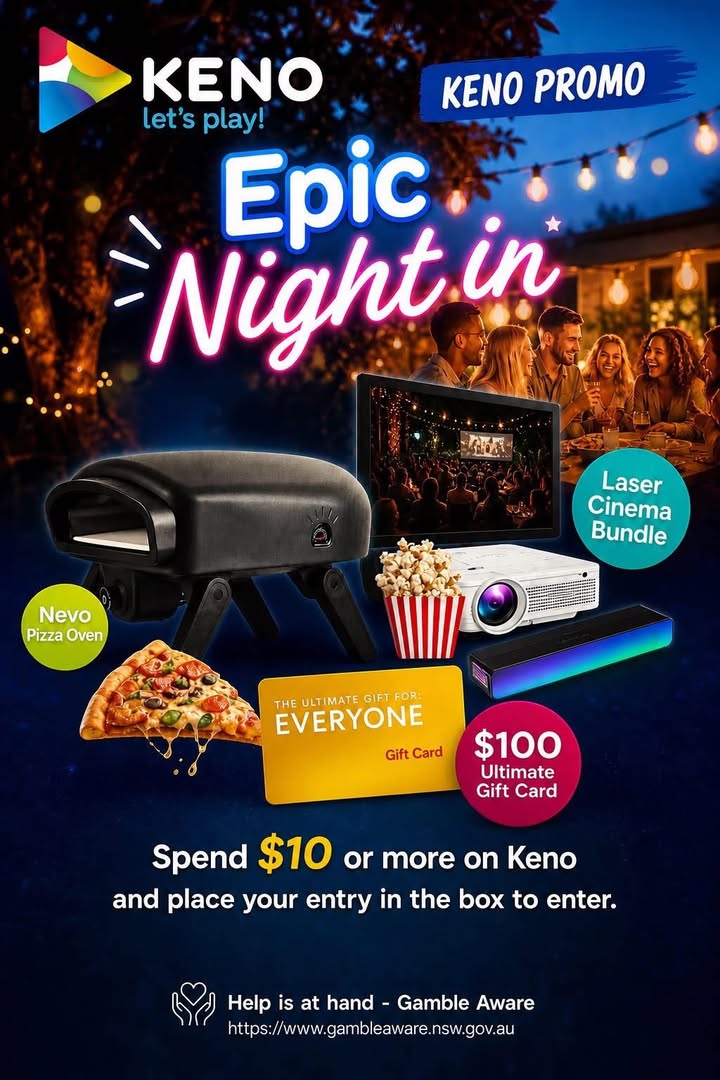 Featured image for “Keno Promotion: Win the Ultimate Epic Night In”