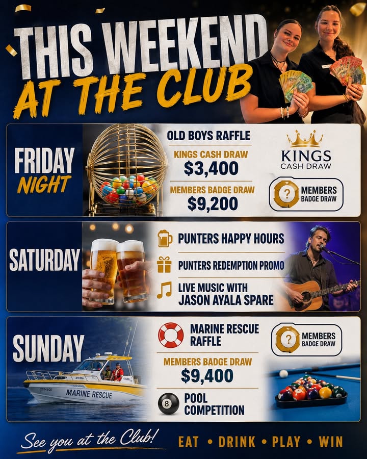 Featured image for “This Weekend at Club Evans”