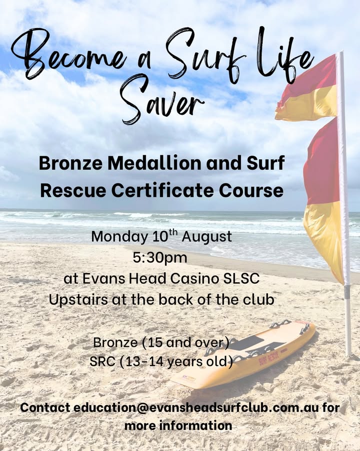 Featured image for “Join the Evans Head Casino Surf Life Saving Club”