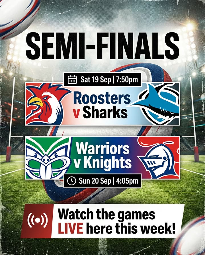 Featured image for “NRL Semi-Finals Live at Club Evans RSL This Weekend”