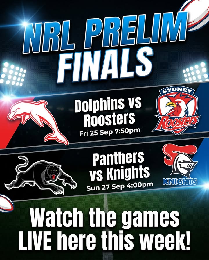 Featured image for “NRL Prelim Finals Live at Club Evans RSL This Week”