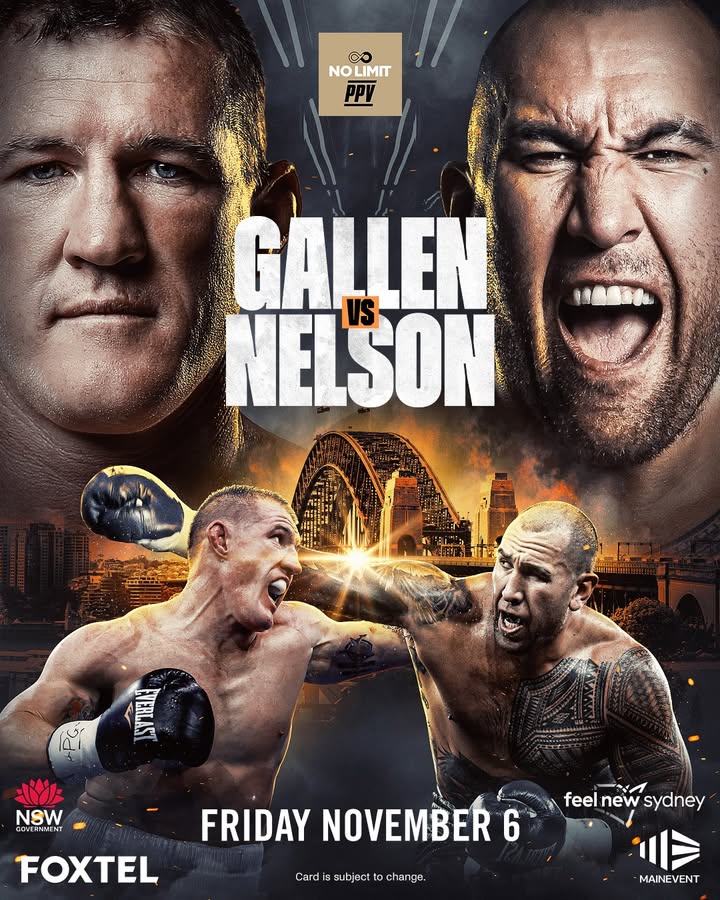 Featured image for “Gallen v Asofa-Solomona Fight Night Live at Club Evans RSL”